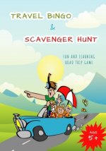 Travel Bingo and Scavenger Hunt: Road trip game