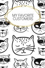 My favorite customers: Entry of sales orders, practical for filling in - Design: Cool cats