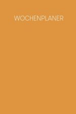 Wochenplaner: Handlicher Terminkalender - Motiv: Senfgelb