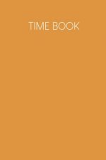Time Book: Weekly timesheets to complete for 2 years - Design: Mustard yellow