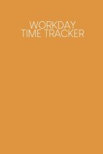 Workday Time Tracker: Weekly timesheets to complete for 2 years - Design: Mustard yellow