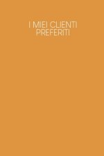 I miei clienti preferiti: Quaderno da completare per la registrazione delle conversazioni con i (nuovi) clienti - Design: Giallo