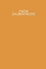 Meine Zaubertricks: Zum Notieren von Zaubersprüchen und Tricks - Motiv: Senfgelb