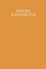 Papas Kochbuch: Rezeptbuch zum Ausfüllen - Motiv: Senfgelb