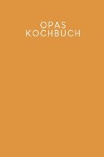 Opas Kochbuch: Rezeptbuch zum Ausfüllen - Motiv: Senfgelb