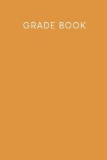 Grade Book: Grade booklet for pupils and students - Design: Mustard yellow