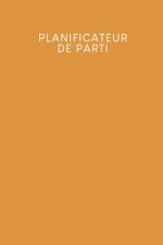 Planificateur de parti: Carnet ? pois pour planifier vos f?tes et événements - Design: Jaune moutarde