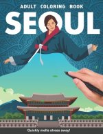 Seoul Adults Coloring Book