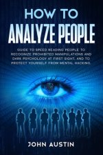 How to analyze people: Guide to speed reading people to recognize prohibited manipulations and dark psychology at first sight, and to protect
