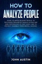How to analyze people: Guide to speed reading people to recognize prohibited manipulations and dark psychology at first sight, and to protect