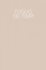 Foglio dei tempi: Fogli orari settimanali da completare per 2 anni - Motivo: Beige