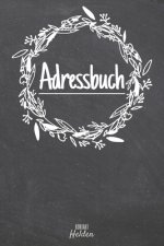 Adressbuch: Telefonbuch und Adressbuch für Ihre Kontakte - A-Z Register Kontaktbuch - Organisieren Sie Adressen in diesem Adressli