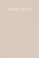 Grade Book: Grade booklet for pupils and students - Design: Nude
