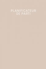 Planificateur de parti: Carnet ? pois pour planifier vos f?tes et événements - Design: Beige