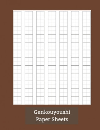 Genkouyoushi Paper Sheets: Ideal for Students, Beginners, Kids or Adults