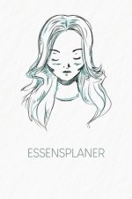 Essensplaner: Praktische wöchentliche Übersicht von deinen Mahlzeiten (Frühstück Mittag Abendessen Snack) mit Einkaufsliste - Motiv: