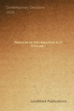 Freedom of Information Act: Volume 1