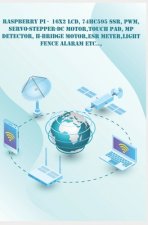 Raspberry Pi - New Technology: 16x2 LCD, 74HC595 SSR, PWM, Servo-Stepper-DC Motor, Touch Pad, MP Detector, H-Bridge Motor, ESR Meter, Light Fence Ala