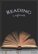 Reading Logbook: a coloring notebook for bookworms and book lovers with space for doodling