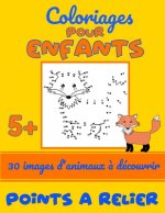 Coloriages Pour Enfants Points A Relier: 30 images d'animaux point par point ? découvrir.