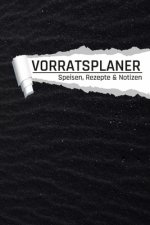 Vorratsplaner: Vorräte einlagern Notreserven planen I Praktische Liste für Hamsterkäufe Muster schwarz