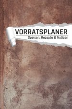 Vorratsplaner: Notfallvorsorge Lebensmittel Lagerhaltung bei Stromausfall und Krise I Motiv vintage