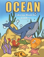 ocean coloring book for toddlers: Cute Ocean Animals and Fantastic Sea Creatures, Underwater, Sea life, 30 cute unique desing ( Stingray, Krabs, Jelly