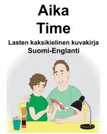Suomi-Englanti Aika/Time Lasten kaksikielinen kuvakirja