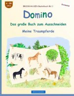 BROCKHAUSEN Bastelbuch Bd. 1: Domino - Das große Buch zum Ausschneiden: Meine Traumpferde