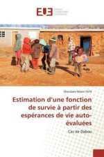Estimation d'une fonction de survie a partir des esperances de vie auto- evaluees