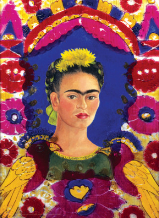 Self Portrait, the Frame by Frida Kahlo 1000-Piece Puzzle