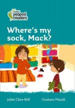 Level 3 - Where's my sock, Mack?
