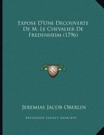 Expose D'Une Decouverte De M. Le Chevalier De Fredenheim (1796)