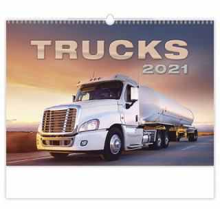 Trucks - nástěnný kalendář 2021