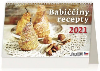 Babiččiny recepty - stolní kalendář 2021