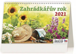 Záhradkářův rok - stolní kalendář 2021