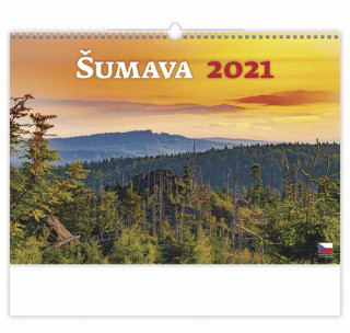 Šumava - nástěnný kalendář 2021