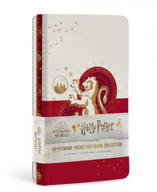Harry Potter: Gryffindor Constellation Sewn Pocket Notebook Collection