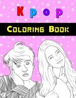 Kpop coloring book: For Bts & Blackpink fans, 8,5x11 in size (K-pop)