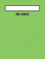 Job Cards: Service, Mechanic, Technician Job Card Book