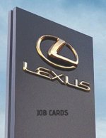 Workshop Jobcards: Lexus Garage Job Cards