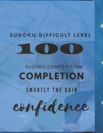 100 Sudoku difficult level: Sudoku competition: completion: smartly the gain: confidence
