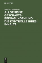 Allgemeine Geschaftsbedingungen Und Die Kontrolle Ihres Inhalts