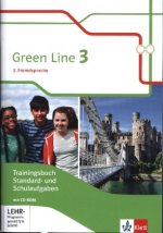 Green Line 3. Ausgabe 2. Fremdsprache. Trainingsbuch Standard- und Schulaufgaben, Heft mit Lösungen und CD-Extra Klasse 8