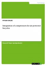 Integration of compressors for air powered bicycles
