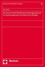 Der kommunale Mindestausstattungsanspruch im Verfassungsrecht von Bund und Ländern