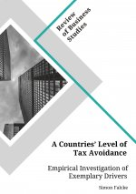 A Countries' Level of Tax Avoidance. Empirical Investigation of Exemplary Drivers