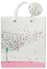 DLX Gift Bag Tree of Hearts