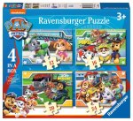 Ravensburger Puzzle Tlapková Patrola 4v1 (12,16,20,24 dílků)