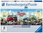 Puzzle Přes Alpy s VW/1000 dílků Panorama